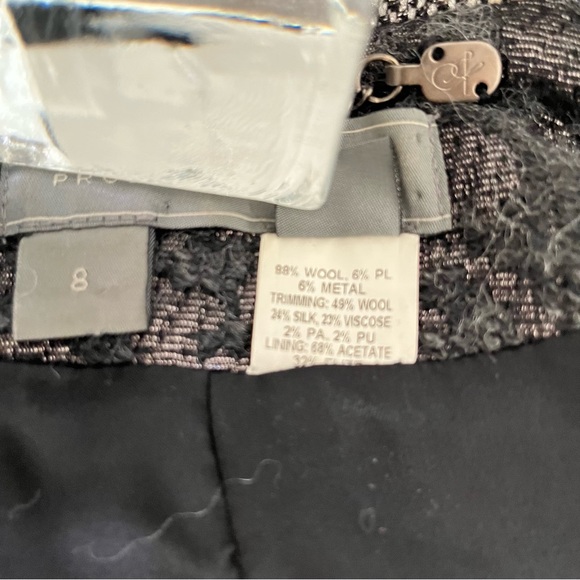 Proenza Schouler metallic gray cropped jacket - Picture 14 of 14